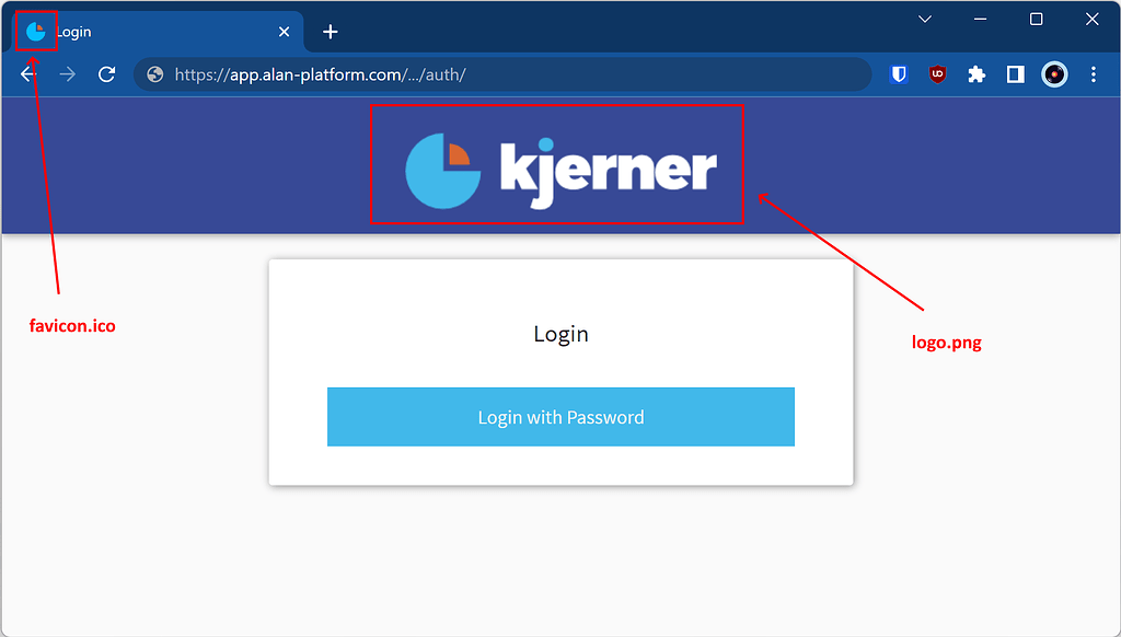 How do I customize the application icon and the logo? - webclient ...